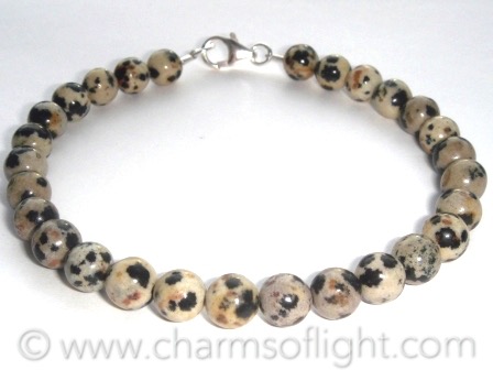 Dalmation Jasper Bracelet